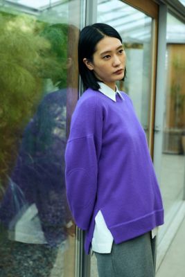 ｂｏｘ ｋｎｉｔ ｐｕｌｌｏｖｅｒ（４７０ＨＡ８７０－１６６０） | nagonstans (Women)/ナゴンスタンス |  三越伊勢丹オンラインストア・通販【公式】