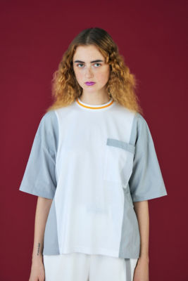 ＜nagonstans (Women)＞ｗａｓｈａｂｌｅ　ｐｏｃｋｅｔ　ｔ－ｓｈｉｒｔ（４７０ＨＡ８８０－０４７０）