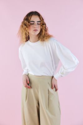 ａｎｇｕｌａｒ　ｌｏｎｇ‐ｓｌｅｅｖｅｓ　ｔ－ｓｈｉｒｔ（４７０ＨＡ８８０－０６７０）