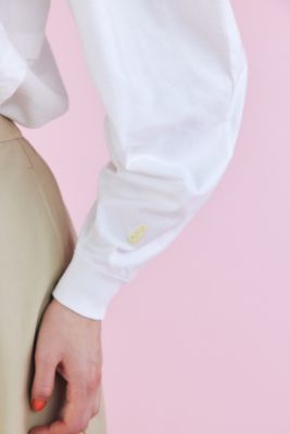 ａｎｇｕｌａｒ　ｌｏｎｇ‐ｓｌｅｅｖｅｓ　ｔ－ｓｈｉｒｔ（４７０ＨＡ８８０－０６７０）
