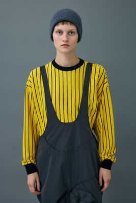 ＜nagonstans (Women)＞ｓｔｒｉｐｅ　ｌｏｎｇ－ｓｌｅｅｖｅ　ｔ－ｓｈｉｒｔ（４７０ＨＡ８８０－１３４０）