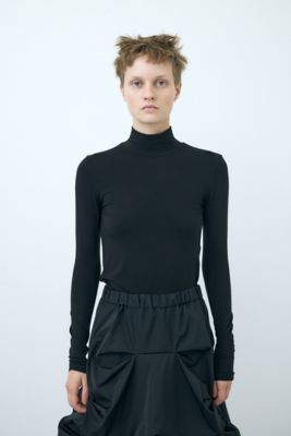 ＜nagonstans (Women)＞ｈｉｇｈ－ｎｅｃｋ　ｒｏｕｎｄ　ｌｏｎｇ－ｓｌｅｅｖｅｓ　ｔ－ｓｈｉｒｔ（４７０ＨＡ８８０－１５００）