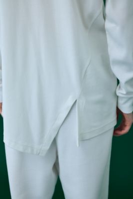 ｈｉｇｈ－ｎｅｃｋ　ａｓｙｍｍｅｔｒｙ　ｌｏｎｇ－ｓｌｅｅｖｅｓ　ｔ－ｓｈｉｒｔ（４７０ＨＡ８８０－１７４０）