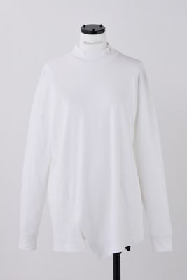 ｈｉｇｈ－ｎｅｃｋ　ａｓｙｍｍｅｔｒｙ　ｌｏｎｇ－ｓｌｅｅｖｅｓ　ｔ－ｓｈｉｒｔ（４７０ＨＡ８８０－１７４０）