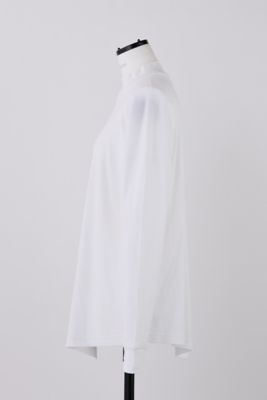 ｈｉｇｈ－ｎｅｃｋ　ａｓｙｍｍｅｔｒｙ　ｌｏｎｇ－ｓｌｅｅｖｅｓ　ｔ－ｓｈｉｒｔ（４７０ＨＡ８８０－１７４０）