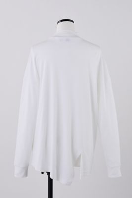 ｈｉｇｈ－ｎｅｃｋ　ａｓｙｍｍｅｔｒｙ　ｌｏｎｇ－ｓｌｅｅｖｅｓ　ｔ－ｓｈｉｒｔ（４７０ＨＡ８８０－１７４０）