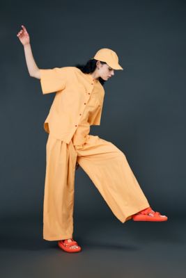 PALACE ナイロンパンツ 名品パンツ【23Fondation/MEN】ダンボールニット ジョガーパンツ