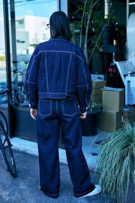 nagonstans ナゴンスタンス　デニムジャケット ジージャン　美品 easy care useful denim jacket