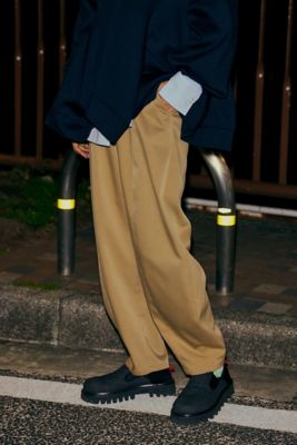 宜しくお願いいたします24SS カーブパンツwater-repellent curve pants