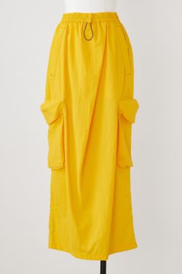 ＜nagonstans (Women)＞ｗａｔｅｒ－ｒｅｐｅｌｌｅｎｔ　ｄｒａｐｅ　ｐｏｃｋｅｔ　ｓｋｉｒｔ（４７０ＨＳ４３１－１６７０）