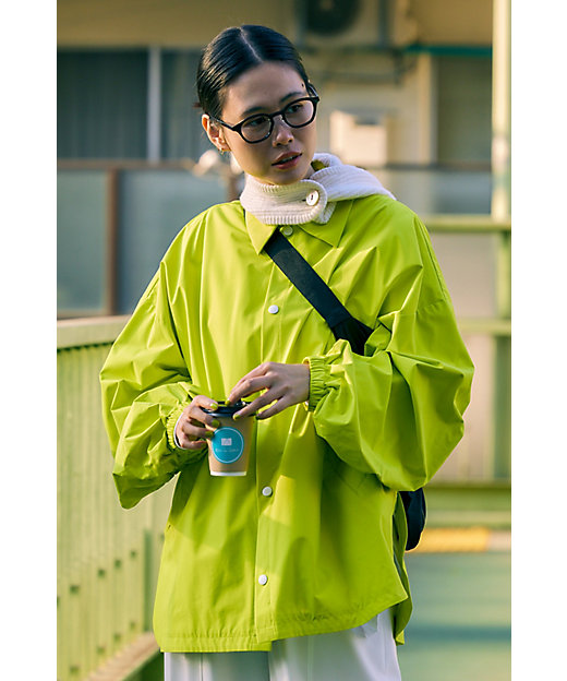 ＜三越伊勢丹/公式＞ nagonstans (Women)/ナゴンスタンス water-repellent coat jacket キミドリ040 コート・ジャケット【三越伊勢丹/公式】