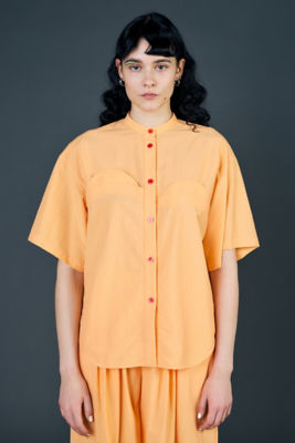 ＜三越伊勢丹/公式＞ nagonstans (Women)/ナゴンスタンス bustier shirt ライトオレンジ131 トップス【三越伊勢丹/公式】