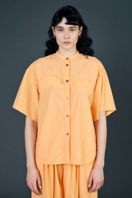 ＜nagonstans (Women)＞ｂｕｓｔｉｅｒ　ｓｈｉｒｔ（４７０ＨＳ８３０－０９００）