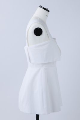 値下げ！ナゴンスタンス　24ss 新作　Drape tank top CIRCLE DRAPE－VEST TANK－TOP