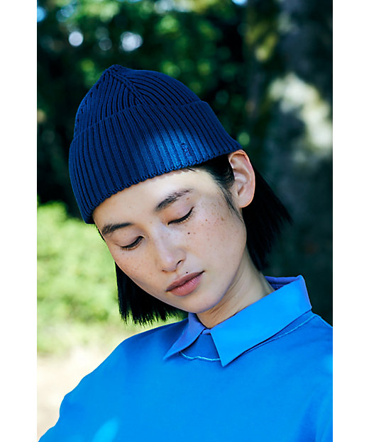 ＜三越伊勢丹/公式＞ nagonstans (Women)/ナゴンスタンス cotton knit spring cap ターコイズ570 帽子【三越伊勢丹/公式】