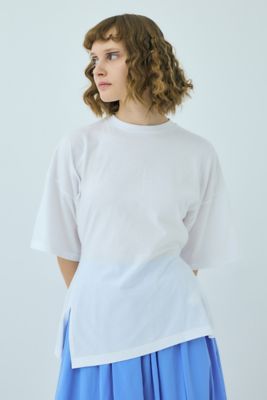 ＜nagonstans (Women)＞ｓｈａｐｅ　ｌｏｏｓｅ　ｔ－ｓｈｉｒｔ（４７０ＨＳ８８０－１３８０）