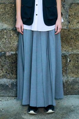 ＜nagonstans (Women)＞ｐｌｅａｔｓ　ｓｋｉｒｔ（４７０ＩＡ１３１－００９１）