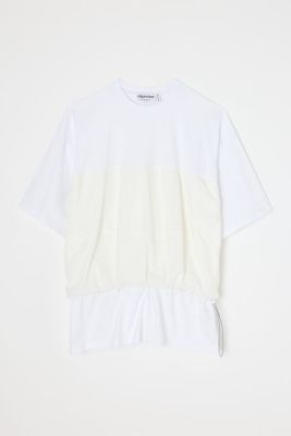 ＜nagonstans (Women)＞ｗｏｖｅｎ　ｃｏｍｂｉｎａｔｉｎ　ｔ－ｓｈｉｒｔ（４７０ＩＡ４３０－０３７１）