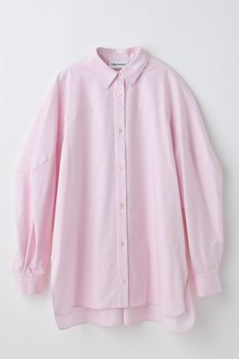 MARNI バンドカラーブラウス 襟付きデザイン長袖シャツ 40サイズ ピンク系 MARNI バンドカラーブラウス 襟付きデザイン長袖シャツ 40サイズ