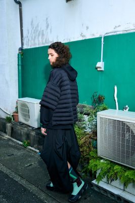 unoa ブルオンスカート　新品未使用 ヨーロピアンフラックス サイド切替Iラインスカート