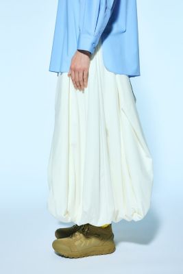 drape balloon skirt週末お値下げ square－balloon skirt（470IA431