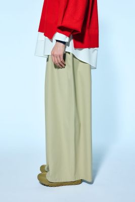 wide tuck pants（470IA431－0781