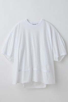 ＜nagonstans (Women)＞ｗｏｖｅｎ　ｃｏｍｂｉｎａｔｉｏｎ　ｔ－ｓｈｉｒｔ（４７０ＩＡ４８０－０５１１）