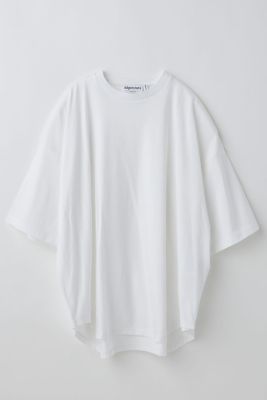 ＜nagonstans (Women)＞ｃｕｒｖｅ－ｈｅｍ　ｔ－ｓｈｉｒｔ（４７０ＩＡ４８０－０７４１）