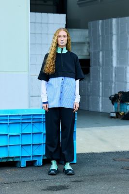 【即日発送】nagonstans relax cocoon pants 新品 relax cocoon pants｜S｜Black｜trousers｜någonstans official