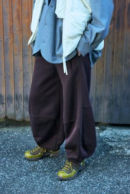 ナゴンスタンス　nagonstans　リネン　パンツ nagonstans(ナゴンスタンス)｜POLY CHINO 立体カーブ PT/パンツ