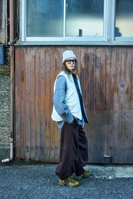 新品　ナゴンスタンス　gather pant ブラック　nagonstans ナゴンスタンス nagonstans 25AW gather pant パンツ イージー