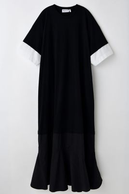 COCOON PLEATS DRESS（300HA233