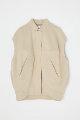 トップス Nagonstans peplam vest 470IS430-0811 nagonstans(ナゴンスタンス)｜Water Repellentストレッチ