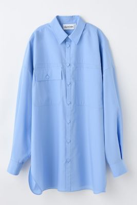 izunaoman0430です WASHED DENIM SHIRT - Taupe gray | ZARA United States