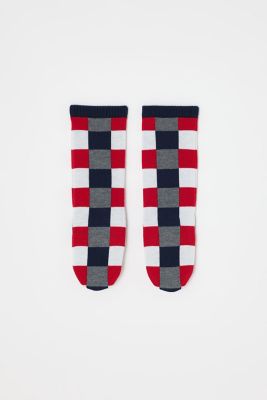 ＜nagonstans (Women)＞ｂｌｏｃｋ　ｃｈｅｃｋ　ｇｌｏｖｅｓ（４７０ＩＡ８５６－１７６１）