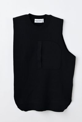 ＜nagonstans (Women)＞ｐｏｃｋｅｔ　ｖｅｓｔ（４７０ＩＡ８７０－１５６１）