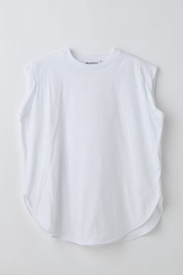 ＜nagonstans (Women)＞ｒｏｕｎｄ－ｈｅｍ　ｔａｎｋ　ｔｏｐ（４７０ＩＡ８８０－０７２１）