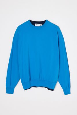 2tone－color knit pullover