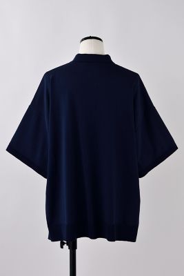 knit polo pullover（470IS170－1421