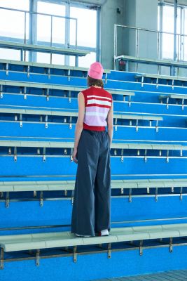 ｋｎｉｔ　ｂｏｒｄｅｒ　ｔａｎｋｔｏｐ（４７０ＩＳ１７０－１４３１）