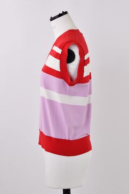ｋｎｉｔ　ｂｏｒｄｅｒ　ｔａｎｋｔｏｐ（４７０ＩＳ１７０－１４３１）
