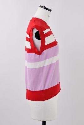 ｋｎｉｔ　ｂｏｒｄｅｒ　ｔａｎｋｔｏｐ（４７０ＩＳ１７０－１４３１）