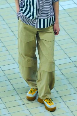 ＜nagonstans (Women)＞ｐｏｃｋｅｔ　ｔａｐｅｒ　ｔｒｏｕｓｅｒｓ（４７０ＩＳ８３１－１１１１）