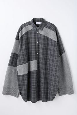 knit combi shirt（470JA430－1141