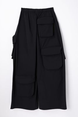 pebble pocket wide pants（470JA431