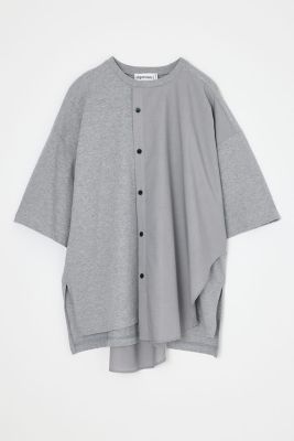 ナゴンスタンス　2wayシャツ　M shirt combi t－shirt（470JA480－2111