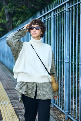 roll－neck vest（470JA570－1681
