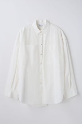 center－back drape shirt（470JA730