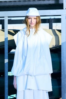 hooded vest（470JA830－0101） | nagonstans