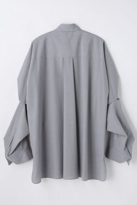 knit patch shirt（470JA830－0931